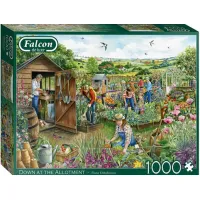 Falcon Puzzel Down At The Allotment 1000 stukjes